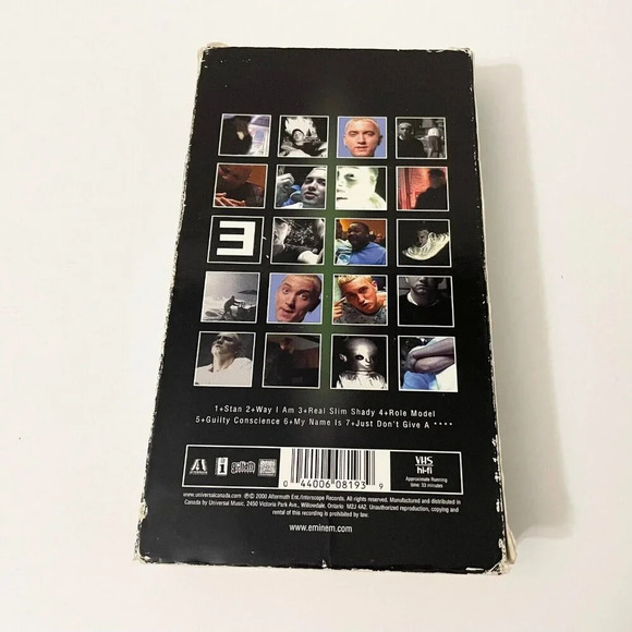 Eminem E VHS Tape Marshall Mathers - Picture 5 of 16